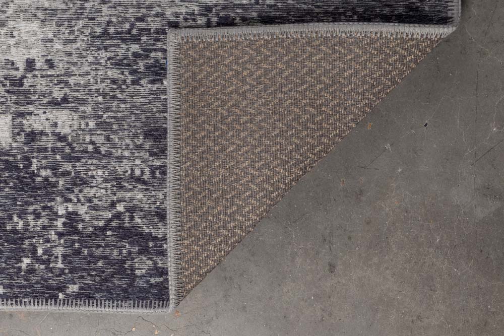 Dutchbone Caruso Rug - Distressed Blue