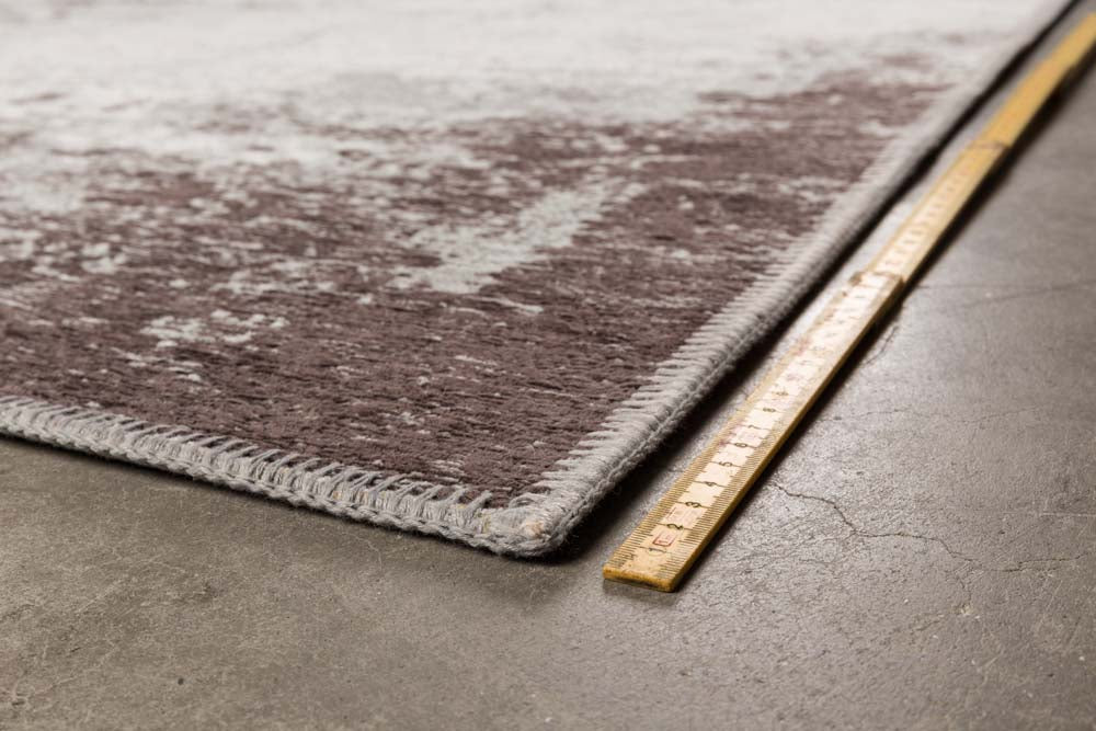 Dutchbone Caruso Rug - Distressed Brown