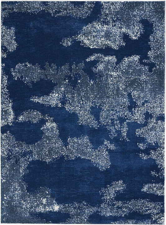 Nourison Etchings ETC03 Rug - Blue