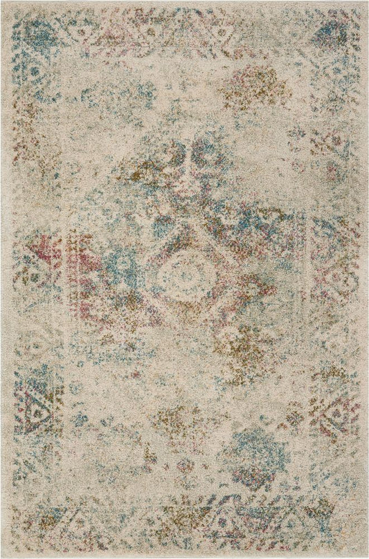 Nourison Fusion FSS11 Rug - Cream