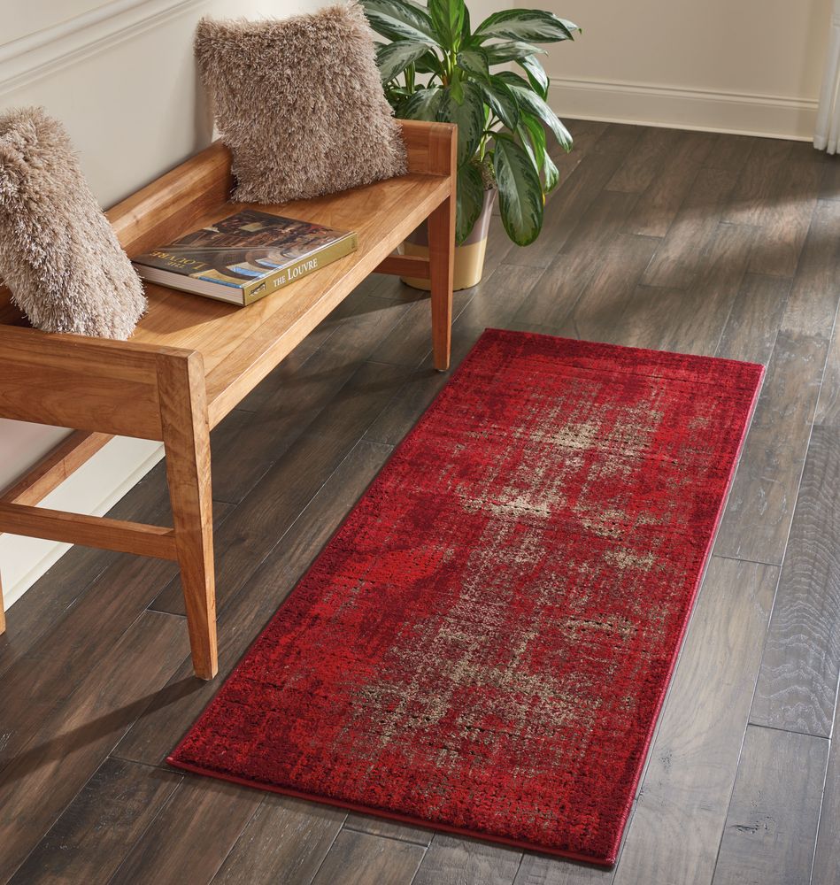 Nourison Karma KRM01 Rug - Red