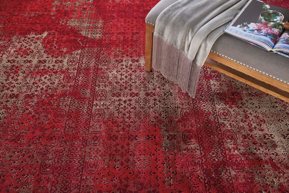 Nourison Karma KRM01 Rug - Red