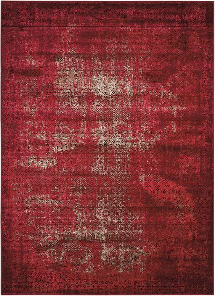 Nourison Karma KRM01 Rug - Red