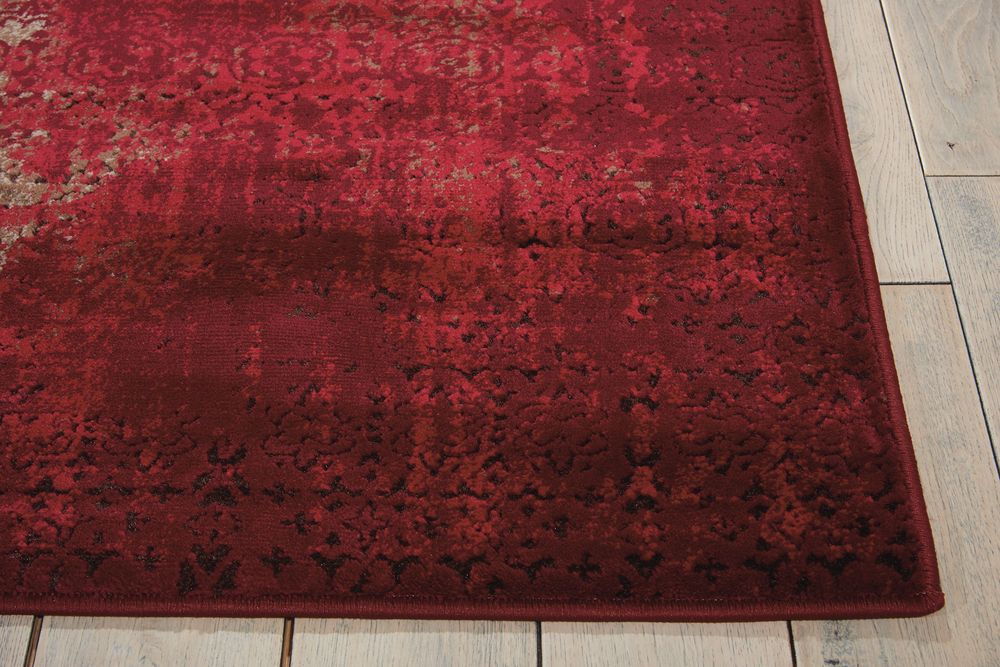 Nourison Karma KRM01 Rug - Red