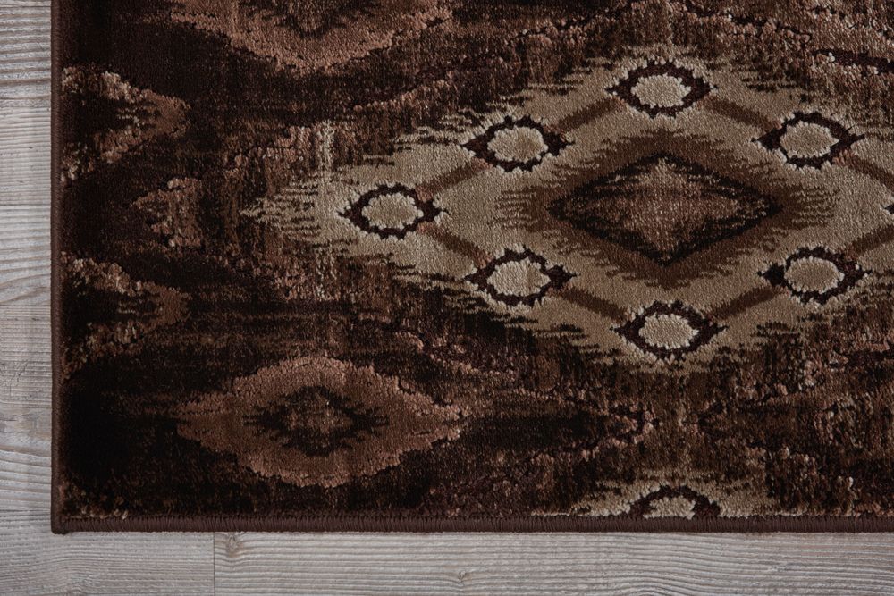 Nourison Karma KRM02 Rug - Chocolate