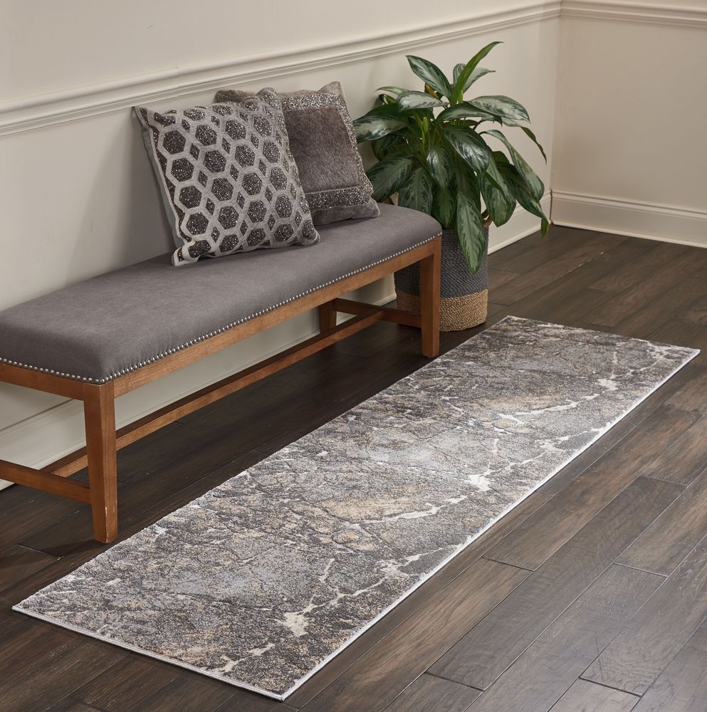 Kathy Ireland KI35 Heritage KI351 Rug - Grey