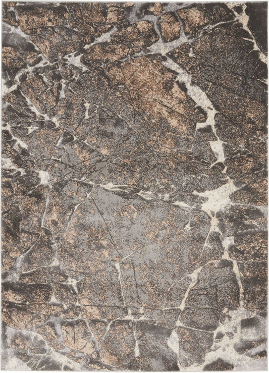 Kathy Ireland KI35 Heritage KI351 Rug - Grey