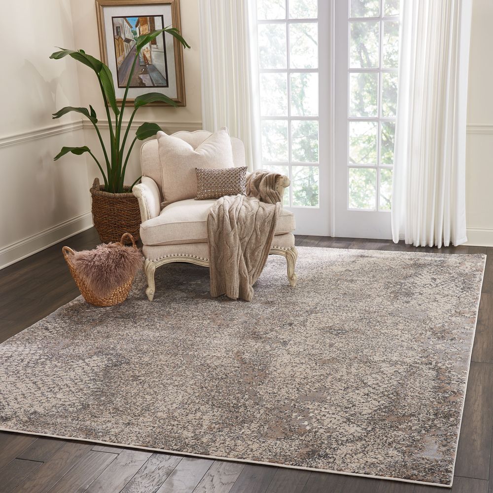 Kathy Ireland KI35 Heritage KI352 Rug - Grey