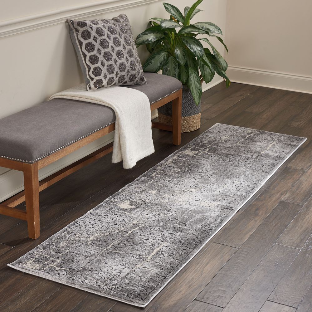 Kathy Ireland KI35 Heritage KI353 Rug - Charcoal