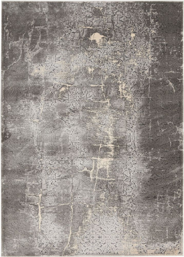 Kathy Ireland KI35 Heritage KI353 Rug - Charcoal