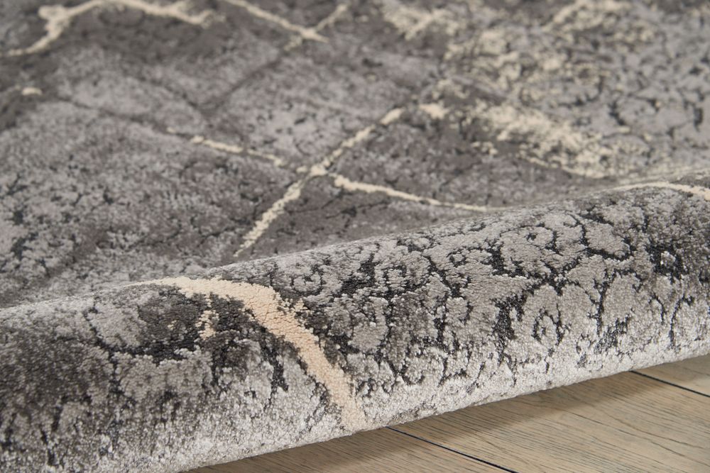 Kathy Ireland KI35 Heritage KI353 Rug - Charcoal