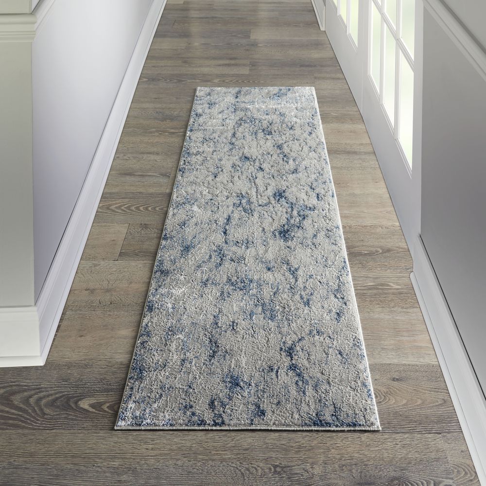 Kathy Ireland KI40 Royal Terrace KI45 Rug - Grey &amp; Blue