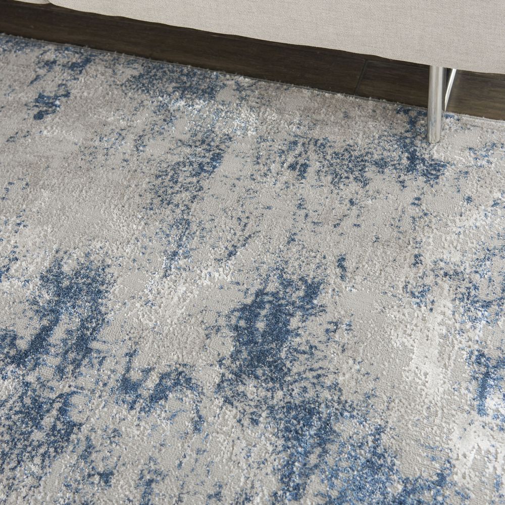 Kathy Ireland KI40 Royal Terrace KI45 Rug - Grey &amp; Blue