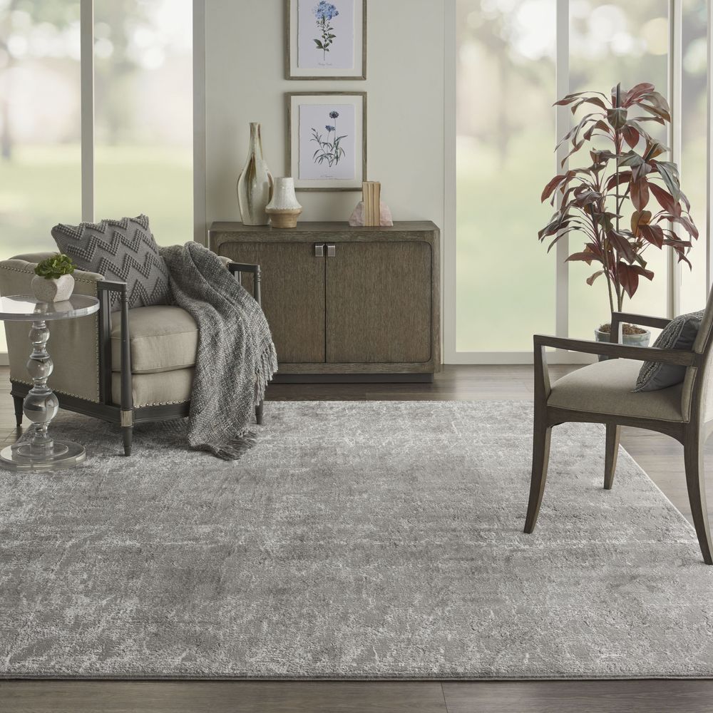 Kathy Ireland KI40 Royal Terrace KI45 Rug - Silver