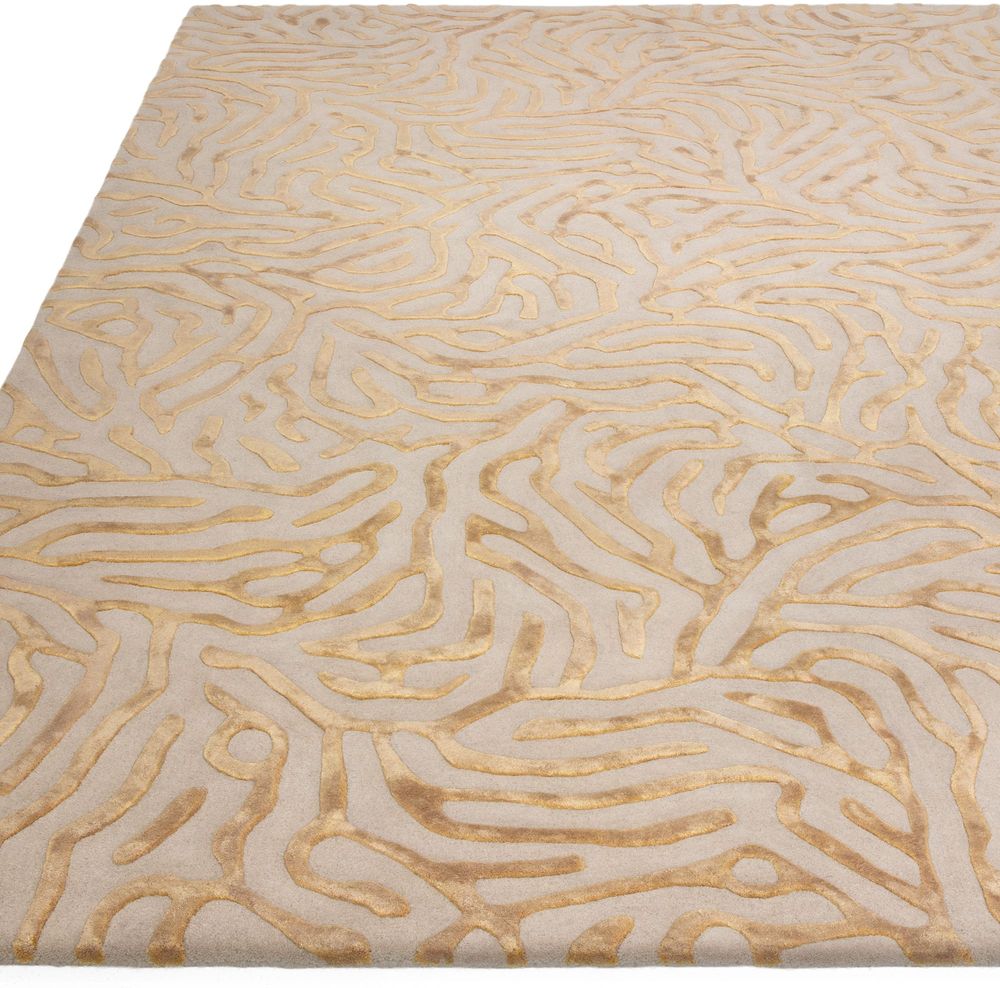 Katherine Carnaby Coral Rug - Gold