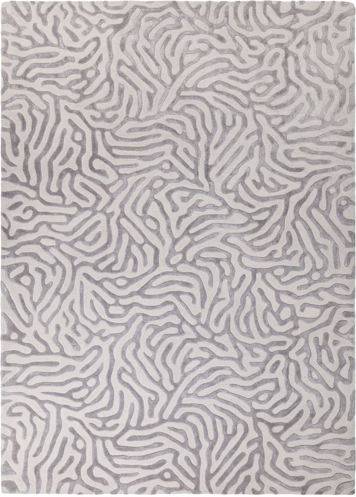 Katherine Carnaby Coral Rug - Silver