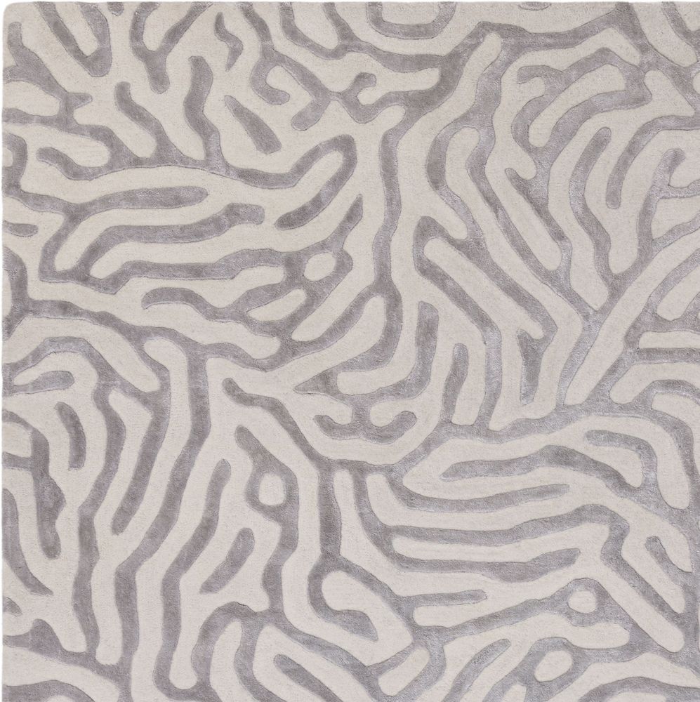 Katherine Carnaby Coral Rug - Silver