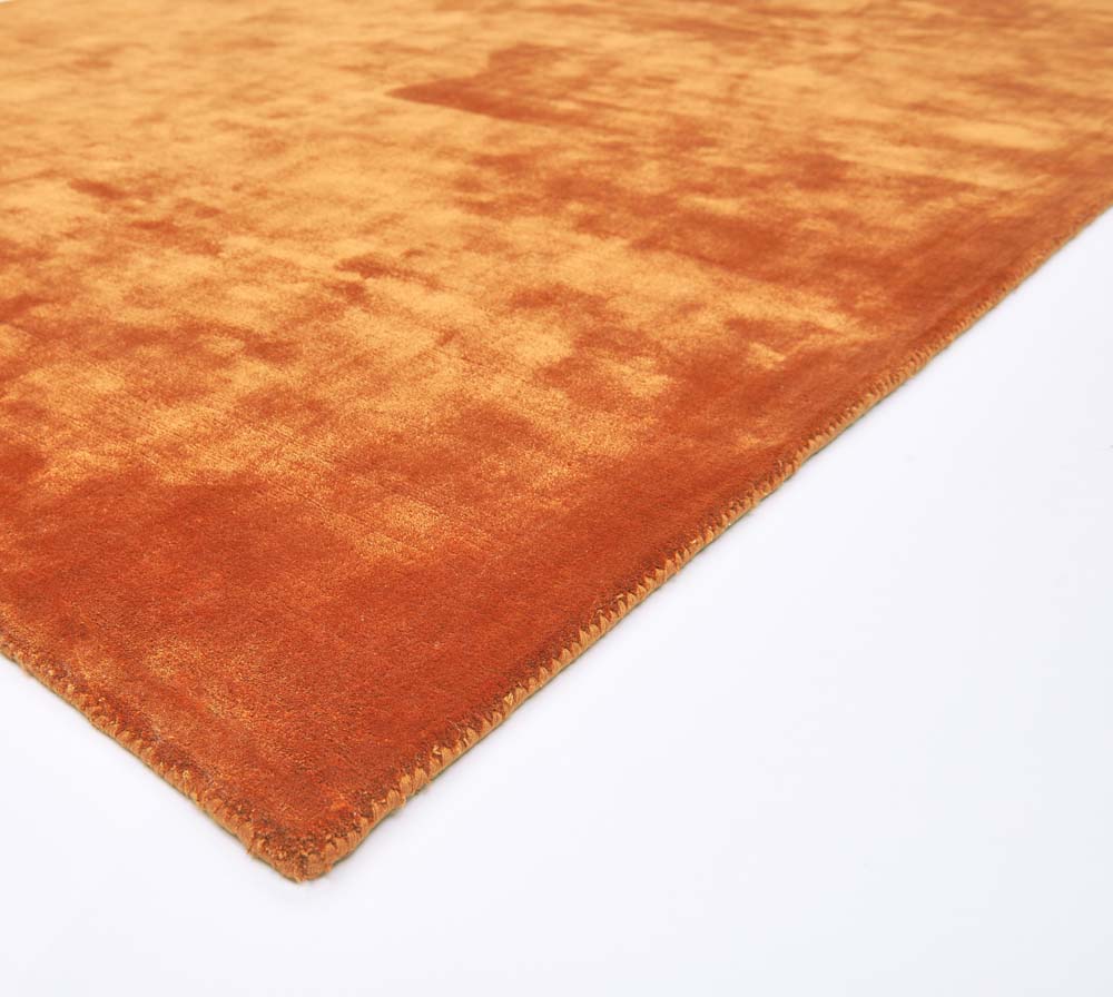 Katherine Carnaby Chrome Rug - Paprika