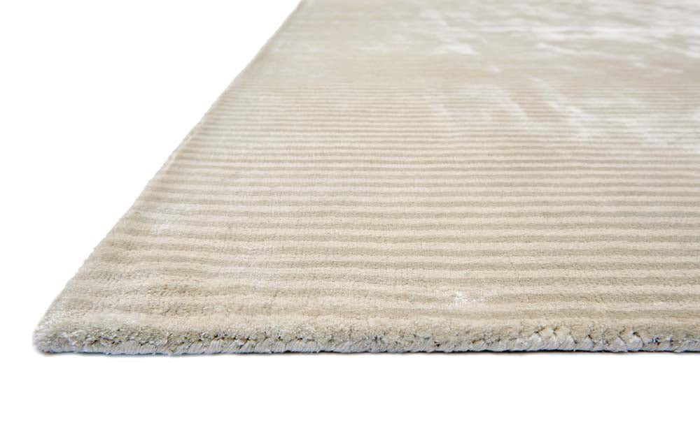 Katherine Carnaby Chrome Stripe Rug - Putty