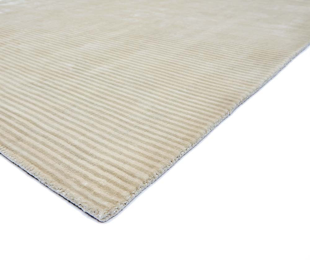 Katherine Carnaby Chrome Stripe Rug - Putty