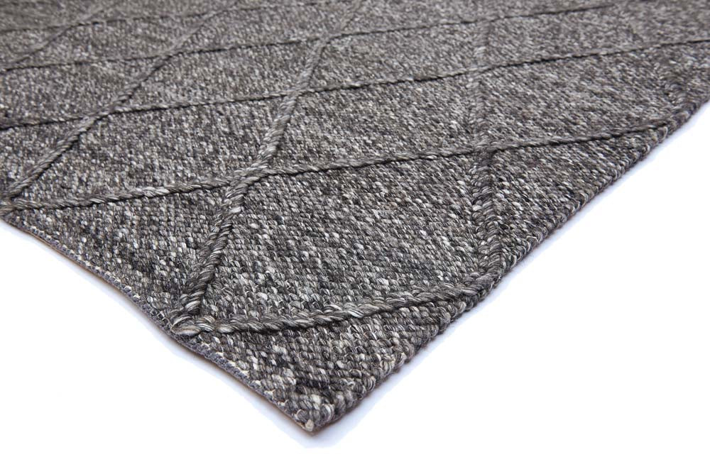 Katherine Carnaby Coast Diamond Rug - CD-01 Charcoal