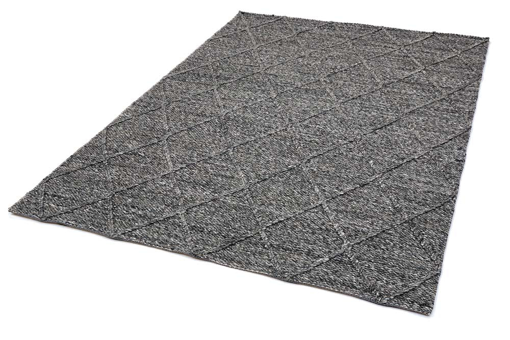 Katherine Carnaby Coast Diamond Rug - CD-01 Charcoal