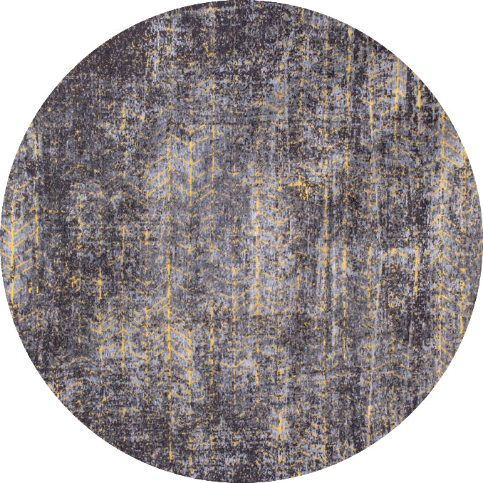 Louis De Poortere Mad Men Jacobs Ladder Round Rug - 8422 Broadway Glitter