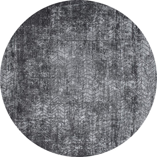 Louis De Poortere Mad Men Jacobs Ladder Round Rug - 8425 Harlem Contrast