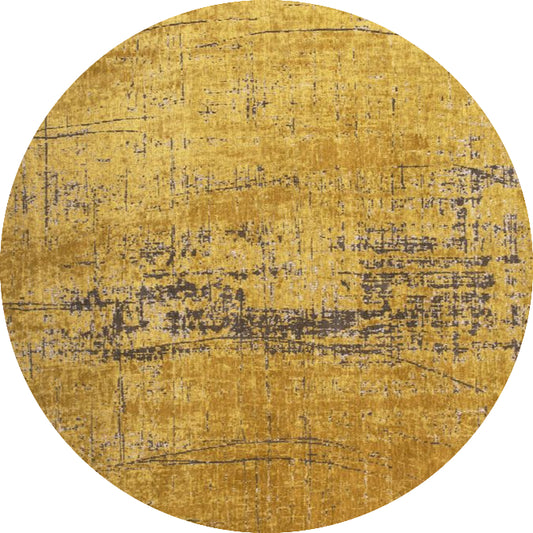 Louis De Poortere Mad Men Griff Round Rug - 8550 Liberty Gold