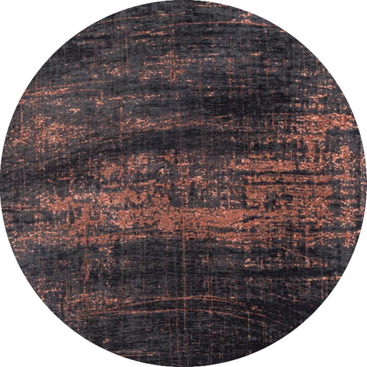 Louis De Poortere Mad Men Griff Round Rug - 8925 Soho Copper