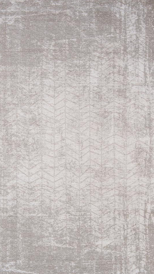 Louis De Poortere Mad Men Jacobs Ladder Runner Rug - 8929 White Plains