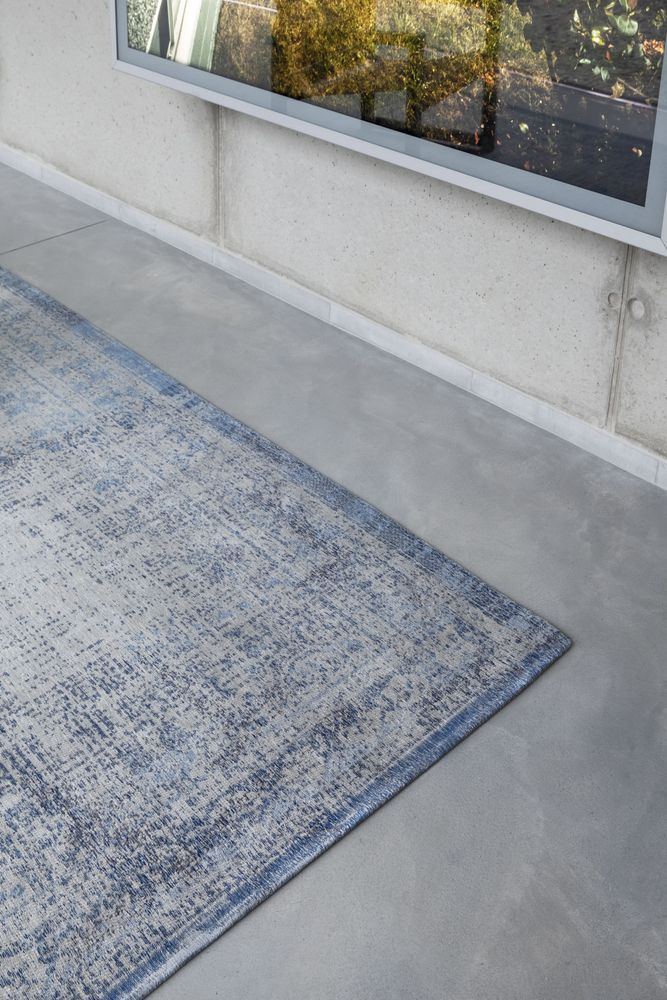 Louis De Poortere Fading World Medallion Rug - 9065 Grey Jeans