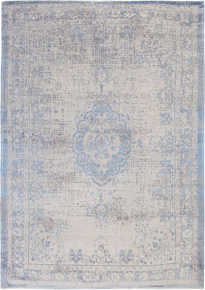 Louis De Poortere Fading World Medallion Rug - 9065 Grey Jeans