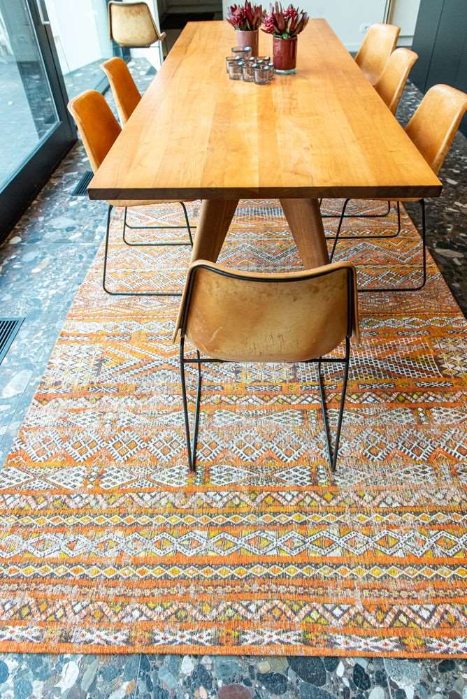 Louis De Poortere Antiquarian Kilim Rug - 9111 Riad Orange