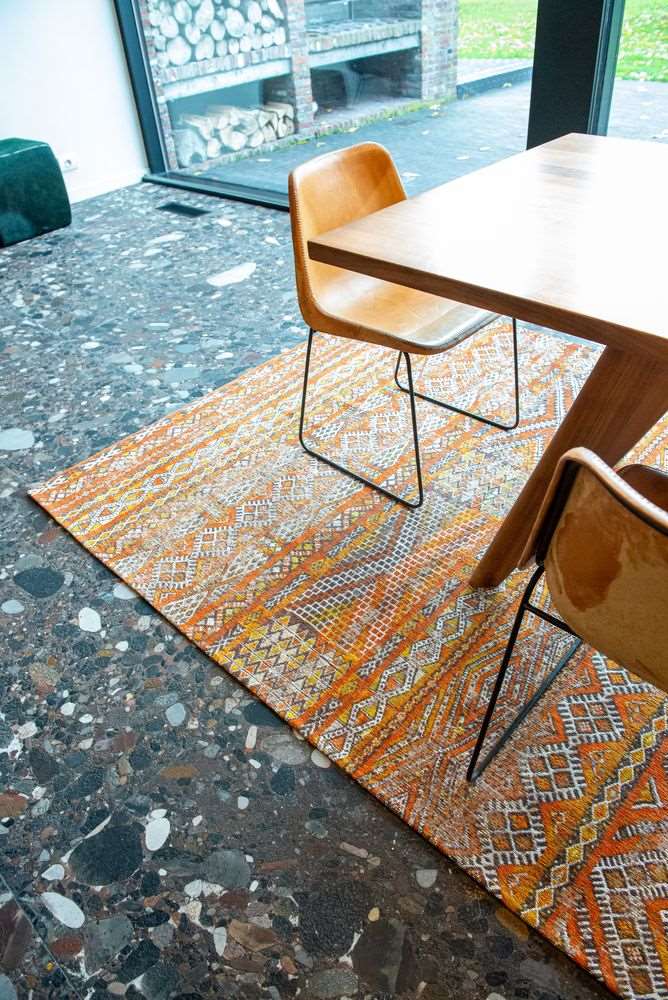 Louis De Poortere Antiquarian Kilim Rug - 9111 Riad Orange