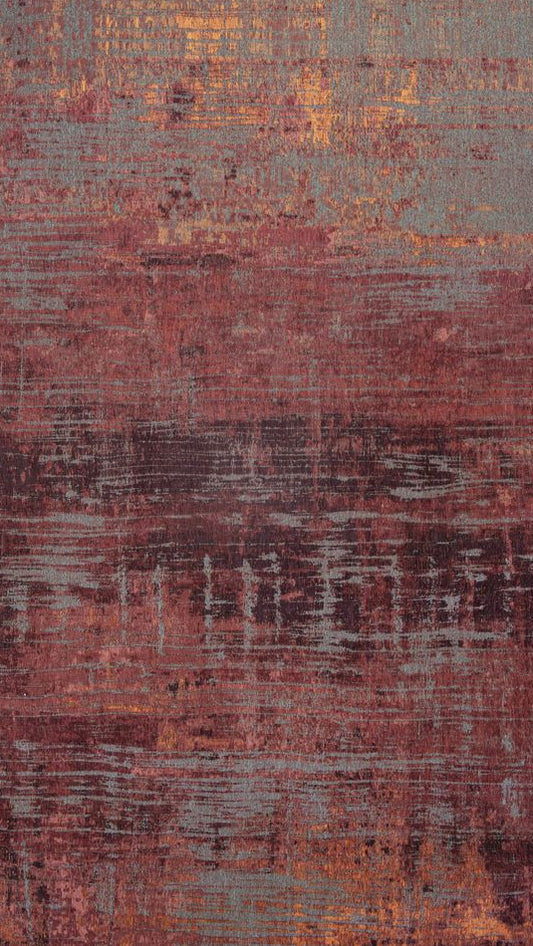 Louis De Poortere Atlantic Streaks Runner Rug - 9125 Nassau Rose
