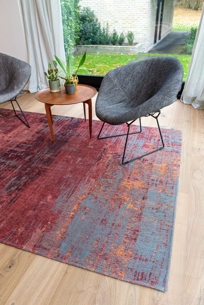 Louis De Poortere Atlantic Streaks Rug - 9125 Nassau Rose