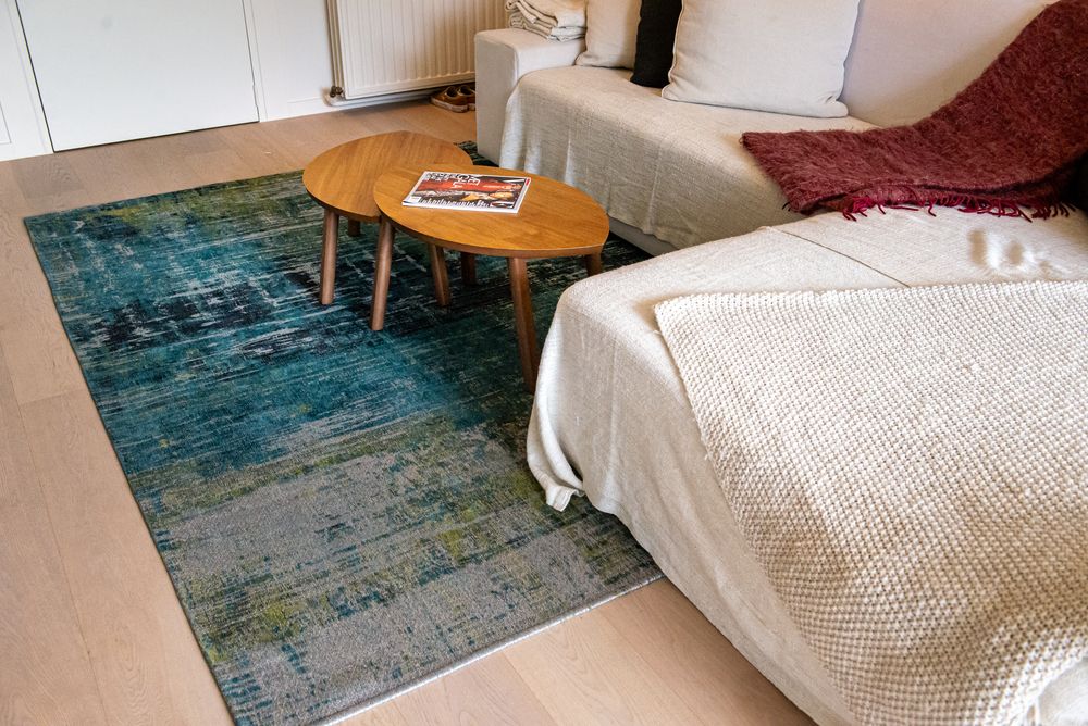 Louis De Poortere Atlantic Streaks Rug - 9126 Glen Cove