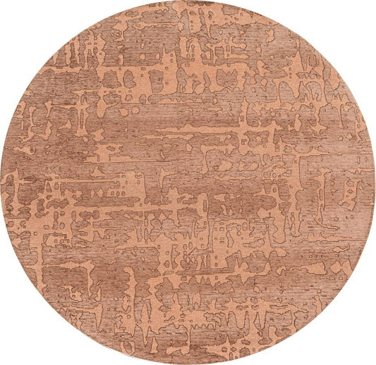 Structures Baobab Round Rug - 9199 Za Copper