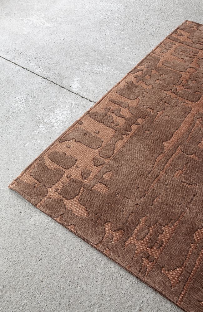 Louis De Poortere Structures Baobab Rug - 9199 Za Copper