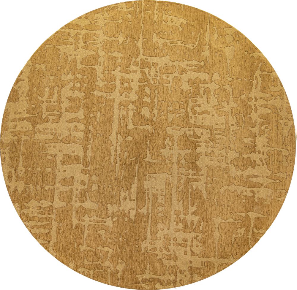 Structures Baobab Round Rug - 9201 Madagascar Gold