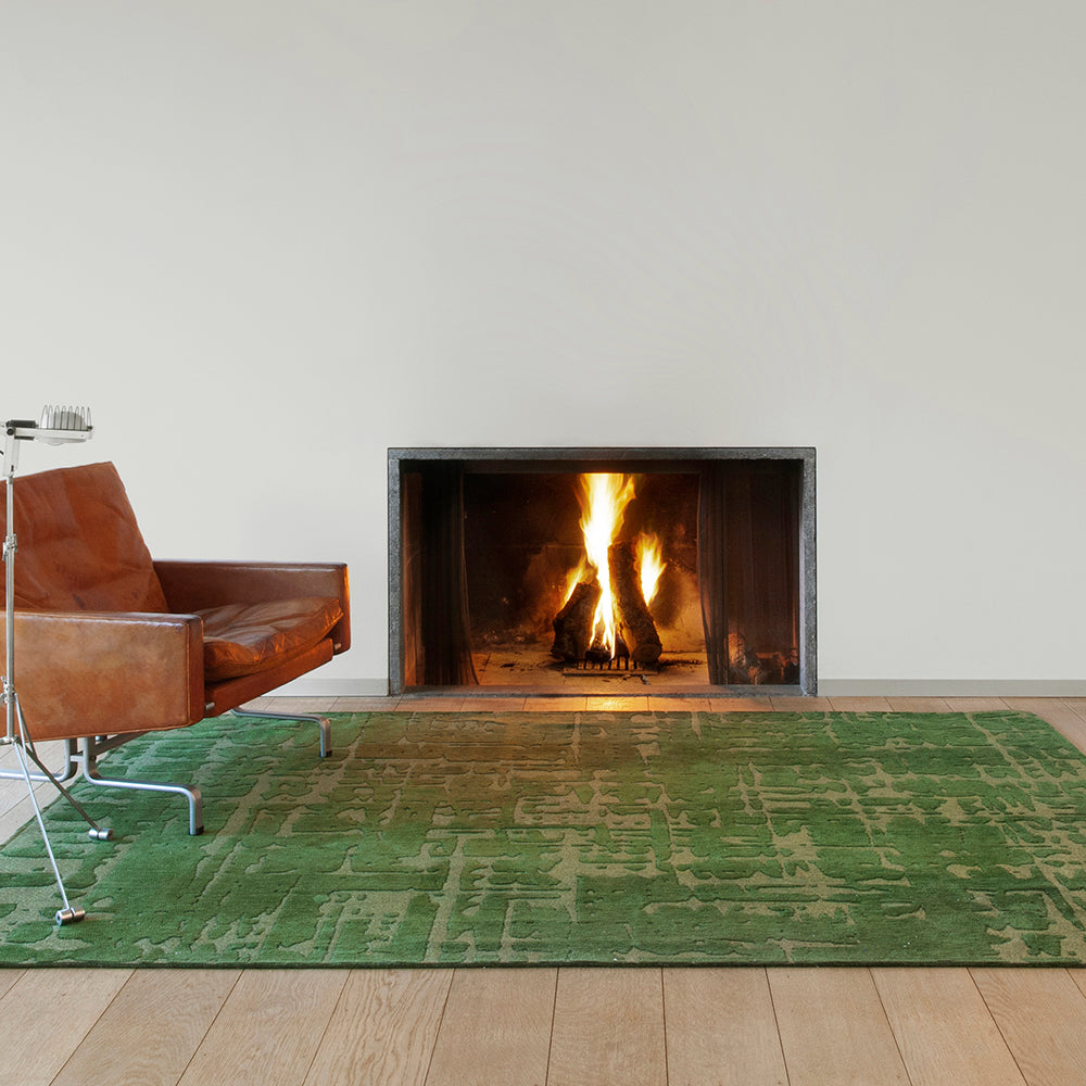 Louis De Poortere Structures Baobab Rug - 9202 Perrier's Green