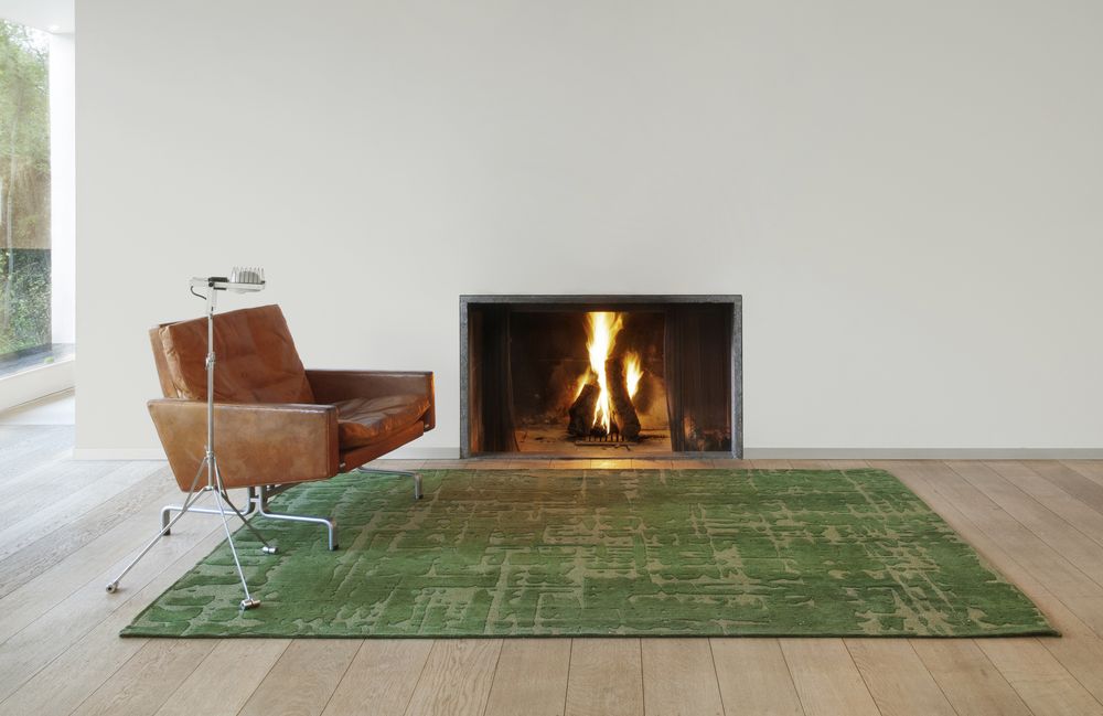 Louis De Poortere Structures Baobab Rug - 9202 Perrier's Green