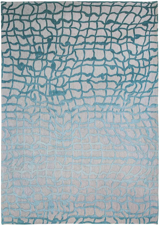 Louis De Poortere Mad Men Dedalo Rug - 9203 Blue Marine