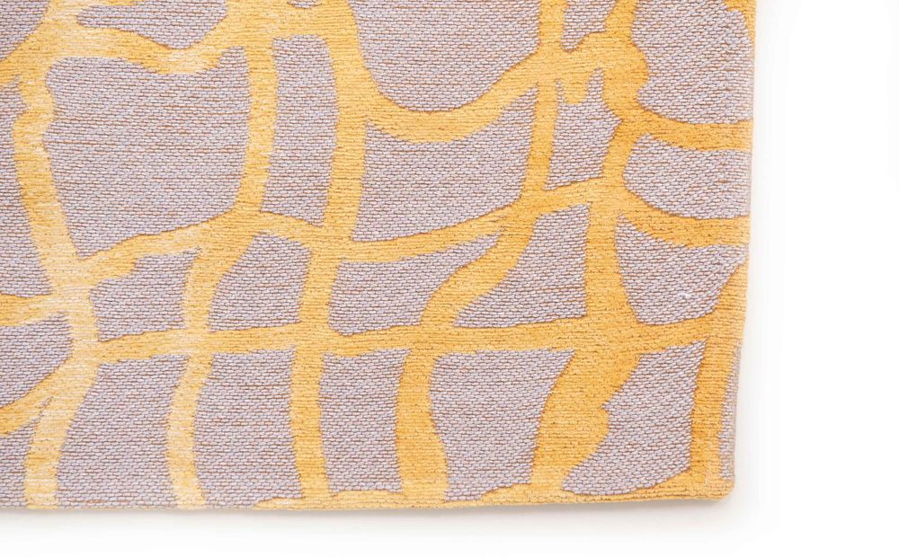 Louis De Poortere Mad Men Dedalo Rug - 9205 Yellow Scarab