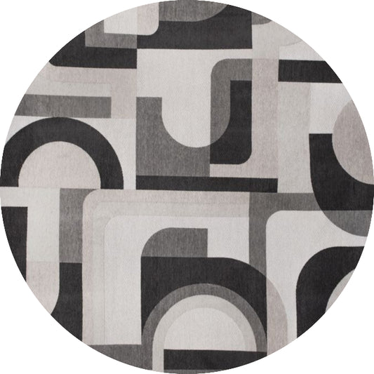 Louis De Poortere Nuance Module Round Rug - 9206 Saxon Beige
