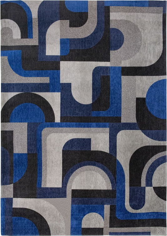 Louis De Poortere Nuance Module Rug - 9207 Weimer Blue
