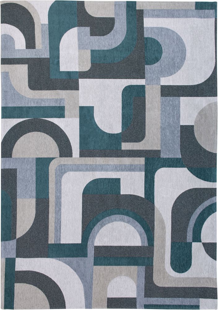 Louis De Poortere Nuance Module Rug - 9208 Morris Green