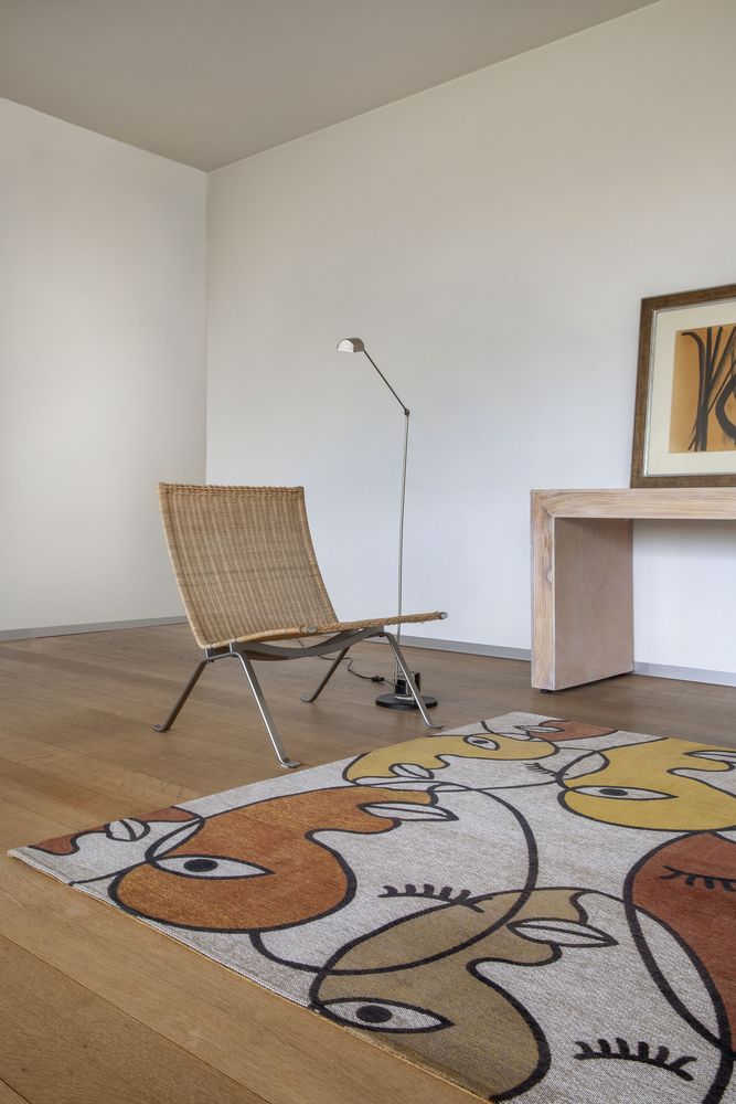 Louis De Poortere Gallery Rug - 9222 Faces