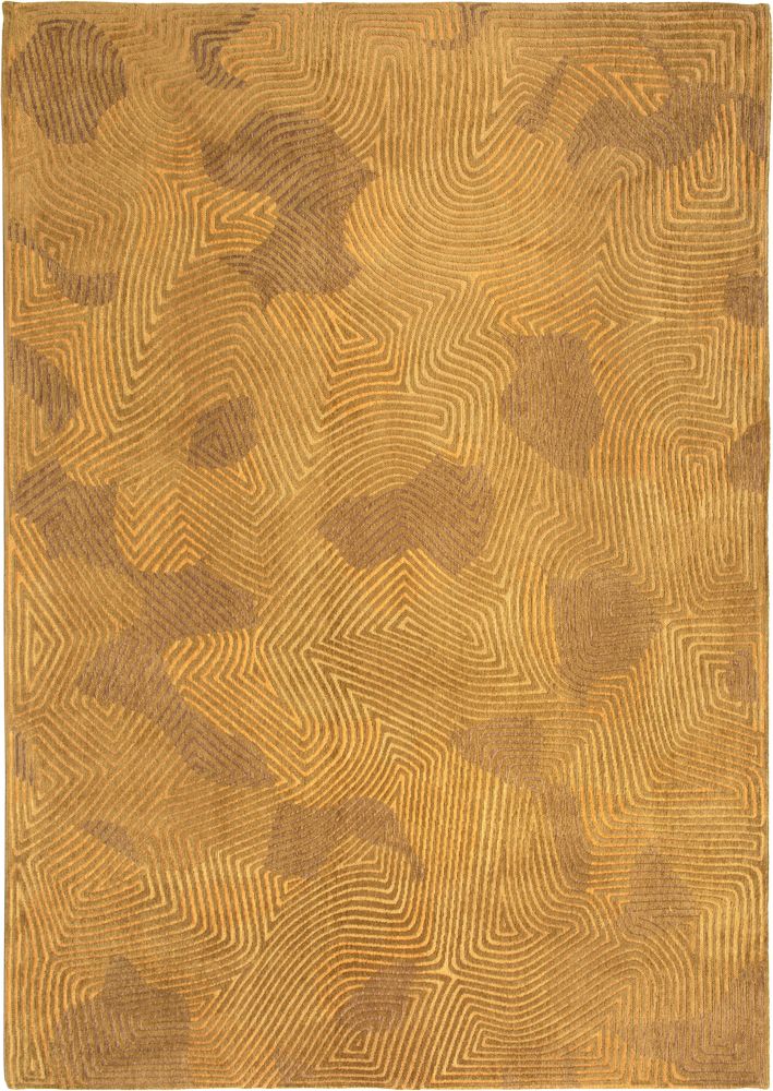 Louis De Poortere Meditation Coral Rug - 9226 Jelly Gold